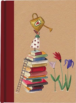 notitieboek gebonden, A5 blanco, 'Madame Fleur'